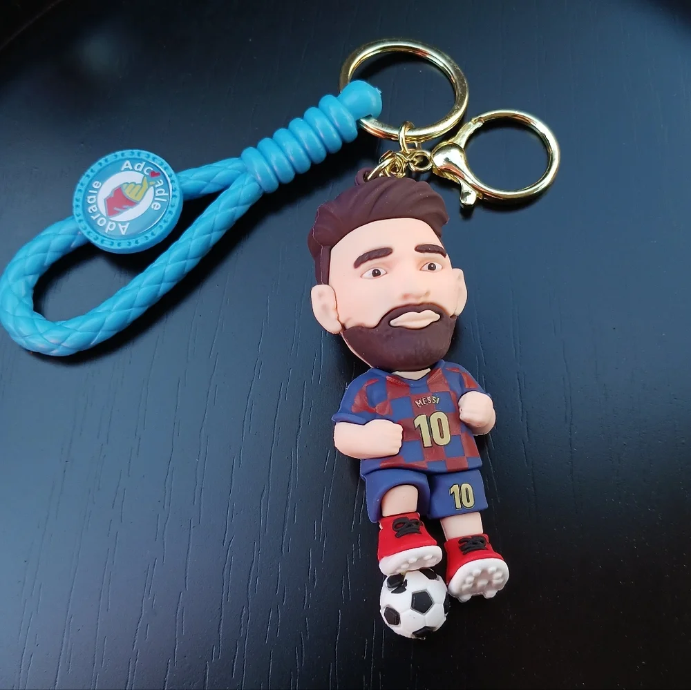 Lionel Messi Keychain Argentina soccer player
